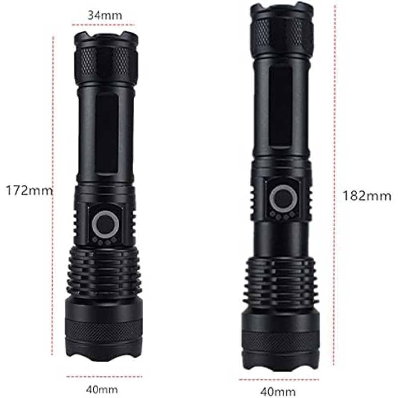 TitanTorch TM - LINTERNA TACTICA MILITAR PROFISSIONAL COM ZOOM