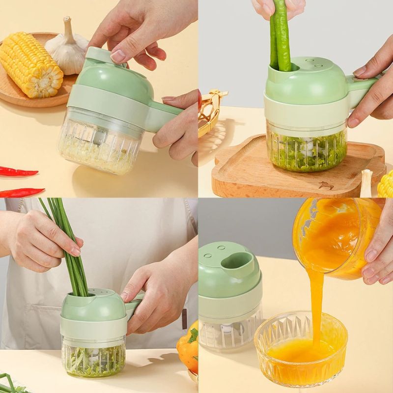 BlendBuddy® Cortadora de verduras 4 en 1