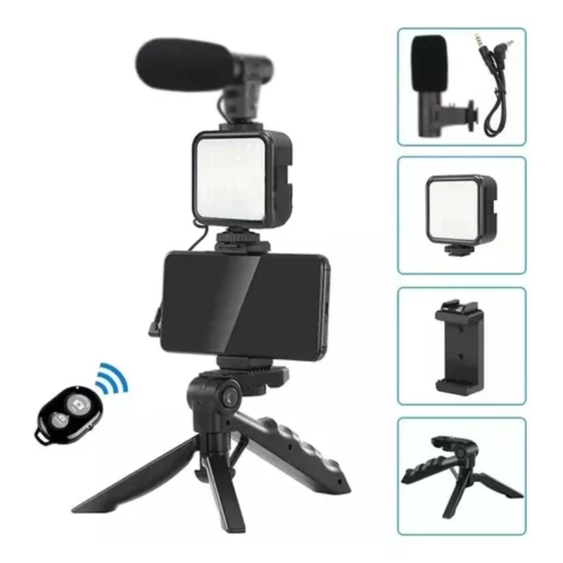 IlumiKit™ - Kit de luz LED con microfono - Luz y sonido impecables en uno.