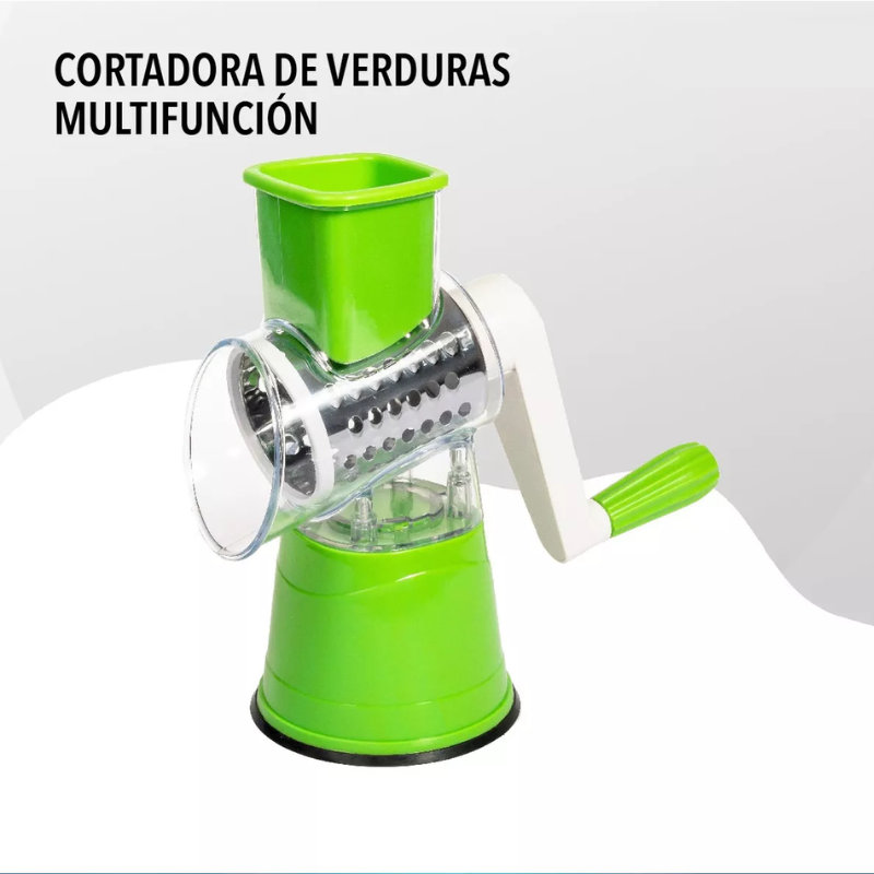 CortaMaster™ – Cortador rallador multiuso - Rallá y picá sin esfuerzo