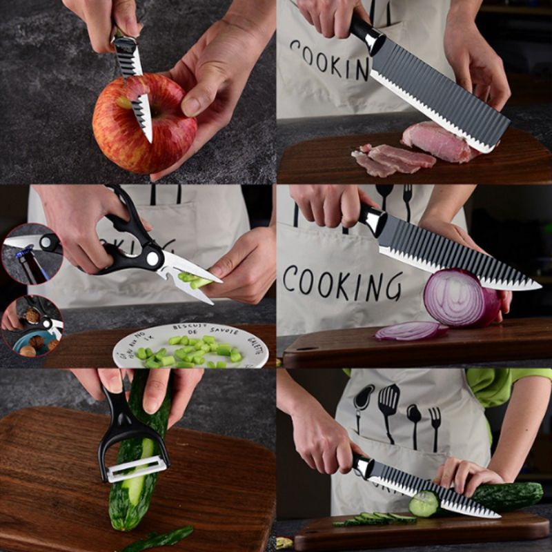 Chefción™ - KIT DE CUCHILLOS PREMIUM