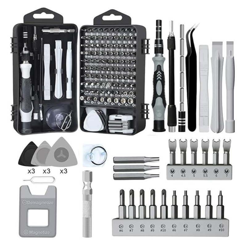 UltraTool™ – Kit de destornilladores de precisión 115 en 1