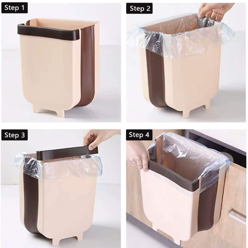 EasyBin™ – Basurero multifuncional plegable