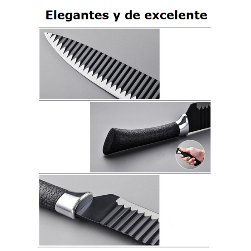 Chefción™ - KIT DE CUCHILLOS PREMIUM