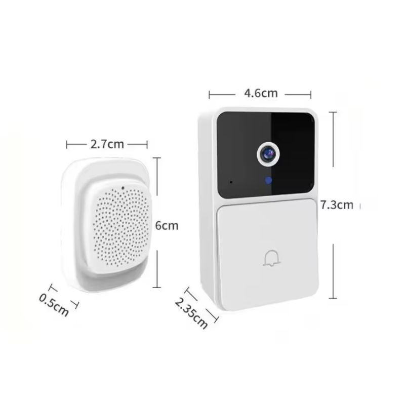 DoorCam Pro - Timbre con intercomunicador inteligente con cámara Wi-Fi