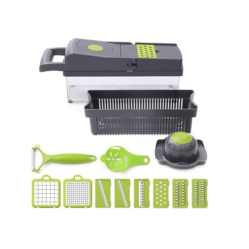 ChopMaster™ – Multicortador de alimentos de 8 cuchillas