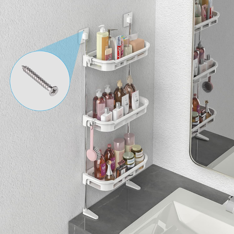 MagicRack™ – Organizador de 3 niveles - Hace que el desorden desaparezca
