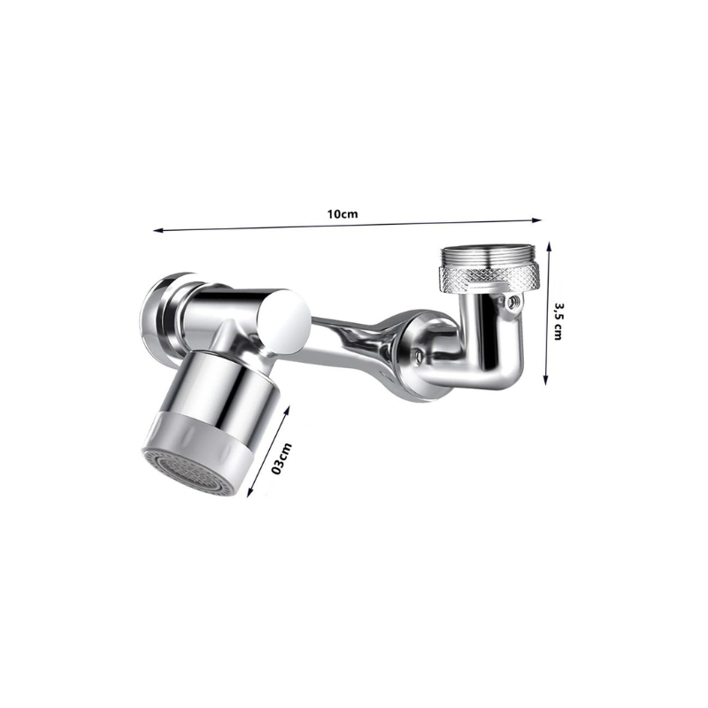 AquaFlex TM - Adaptador extensor de grifo giratorio universal