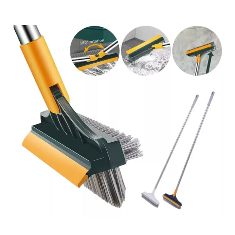 DualGlide TM - Escoba trapeadora multifuncional 2 en 1