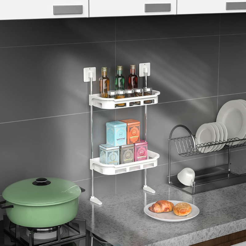 MagicRack™ – Organizador de 3 niveles - Hace que el desorden desaparezca