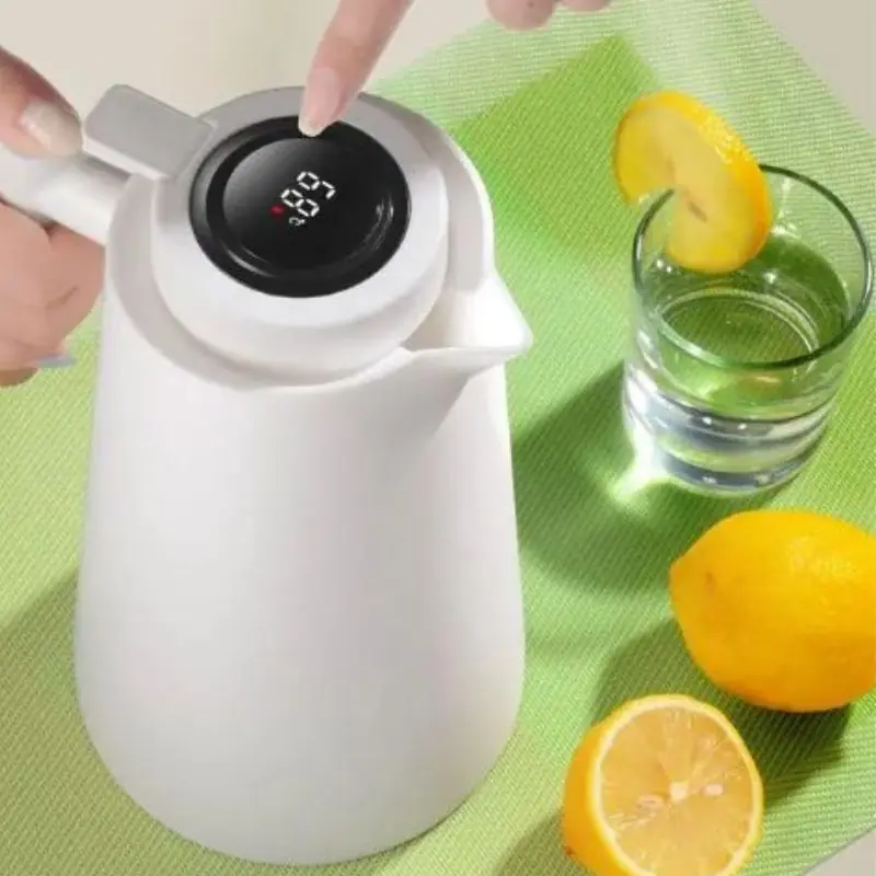 TempTonic ™ - Botella térmica con termómetro digital – 1 litro
