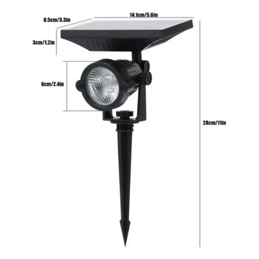 GardenGlow™ - Luz LED con panel solar - La tecnología LED que lo cambia todo.