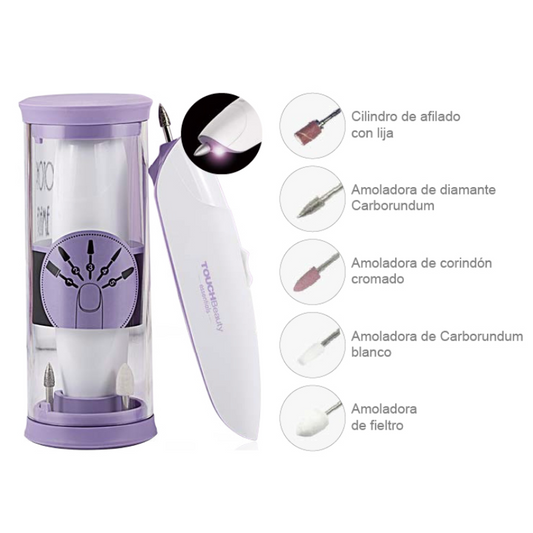 NailMaster Pro™ kit eléctrico manicura/pedicura 5 en 1