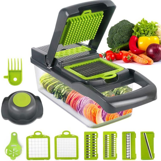 ChopMaster™ – Multicortador de alimentos de 8 cuchillas
