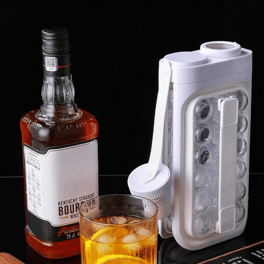 IceBot™ - Hielera 2 en 1 - El molde que también es botella.