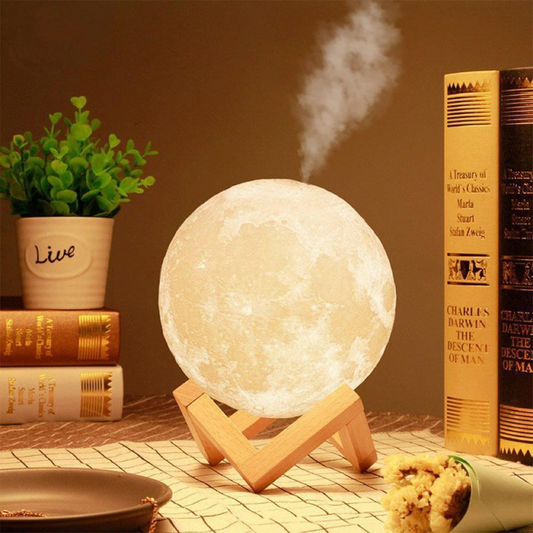 LunaMag™ –Velador y humidificador formato de luna 2 en 1