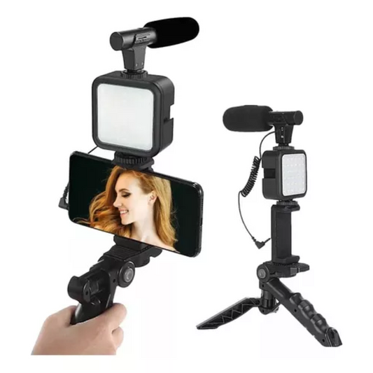 IlumiKit™ - Kit de luz LED con microfono - Luz y sonido impecables en uno.