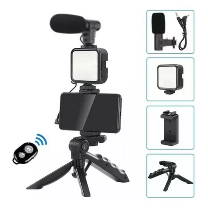 IlumiKit™ - Kit de luz LED con microfono - Luz y sonido impecables en uno.
