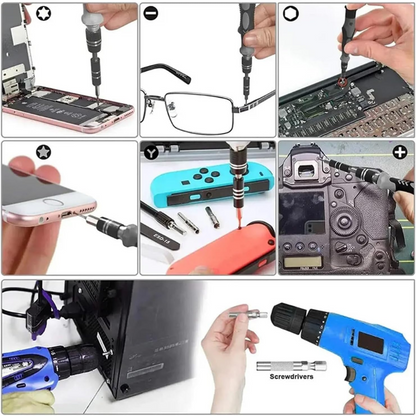 UltraTool™ – Kit de destornilladores de precisión 115 en 1