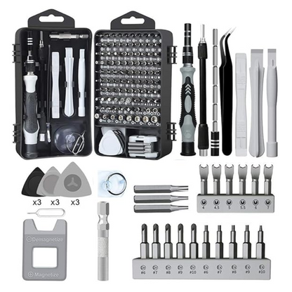 UltraTool™ – Kit de destornilladores de precisión 115 en 1
