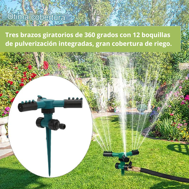 Hydro360™ Irrigador 360 de cesped y jardin