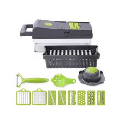 ChopMaster™ – Multicortador de alimentos de 8 cuchillas