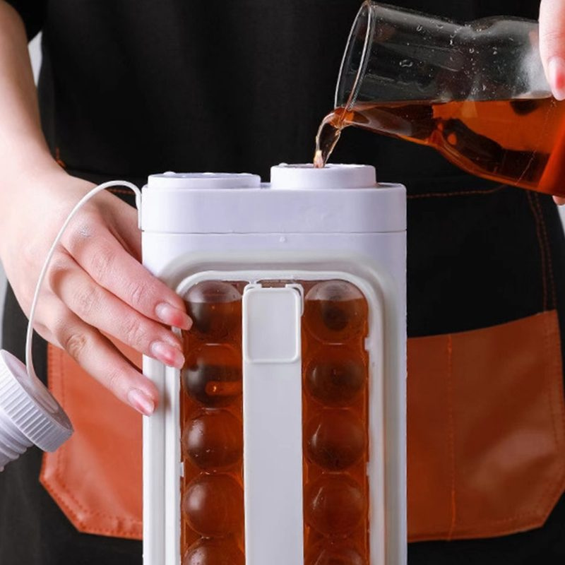 IceBot™ - Hielera 2 en 1 - El molde que también es botella.