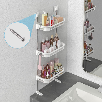 MagicRack™ – Organizador de 3 niveles - Hace que el desorden desaparezca