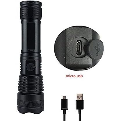 TitanTorch TM - LINTERNA TACTICA MILITAR PROFISSIONAL COM ZOOM