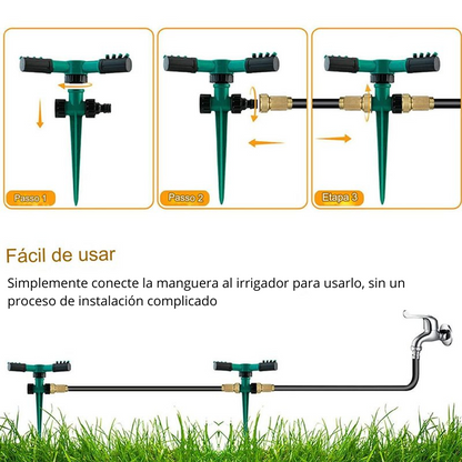 Hydro360™ Irrigador 360 de cesped y jardin